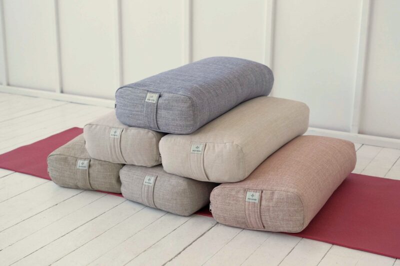 Buckwheat Hull Bolster Rectangular - Set of 6